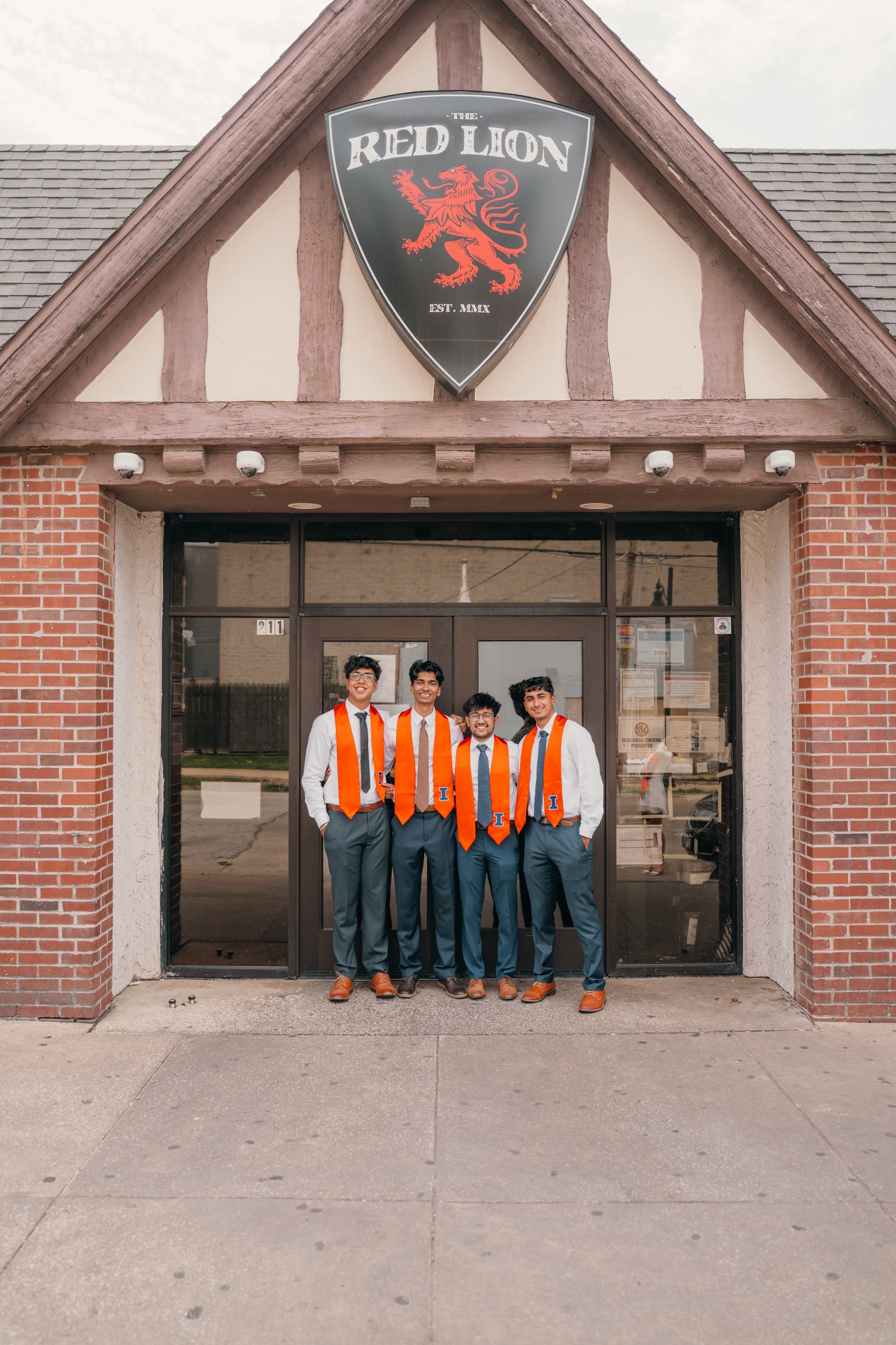 Graduation celebration at UIUC